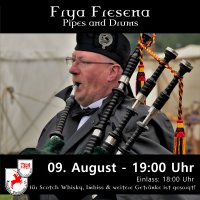 2025 - Frya Fresena Pipes and Drums im Park