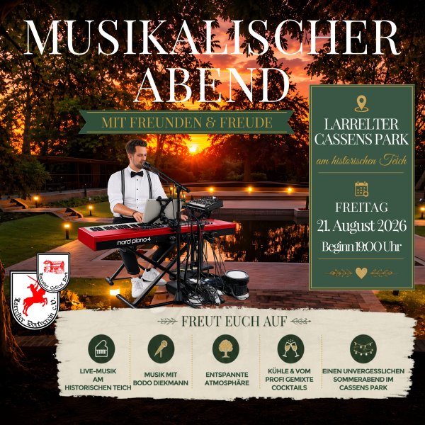 2026 - Musikalischer Abend mit Bodo Diekmann